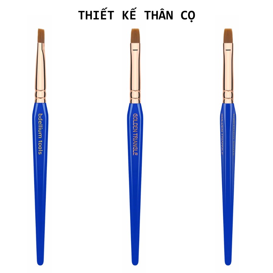 Cọ Trang Điểm Môi Chuyên Nghiệp Bdellium Tools Golden Triangle B546 Square Lip